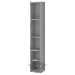کابینت بلند با 4 قفسه ایکیا مدل IKEA ENHET رنگ خاکستری