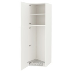 کابینت بلند با 2 درب ایکیا مدل IKEA ENHET رنگ درب سفید