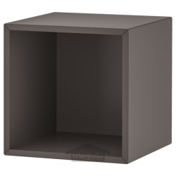 واحد قفسه بندی دیواری ایکیا مدل IKEA EKET رنگ خاکستری تیره