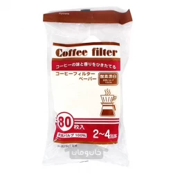 فیلتر قهوه اندازه متوسط 80 عددی ساخت ژاپن