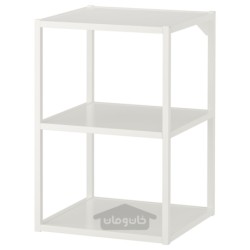 قاب کف با قفسه ایکیا مدل IKEA ENHET رنگ سفید