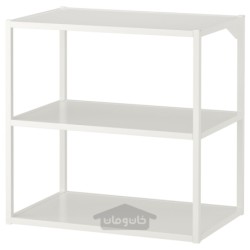 قاب کف با قفسه ایکیا مدل IKEA ENHET رنگ سفید