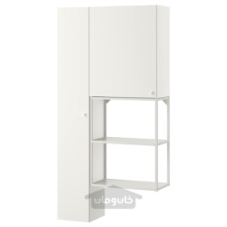 ترکیب ذخیره سازی ایکیا مدل IKEA ENHET رنگ سفید