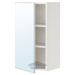 کابینت آینه 1 درب ایکیا مدل IKEA ENHET رنگ شیشه آینه درب آینه