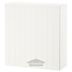 واحد قفسه با درب ایکیا مدل IKEA BESTÅ رنگ سفید/سفید ساترویکن