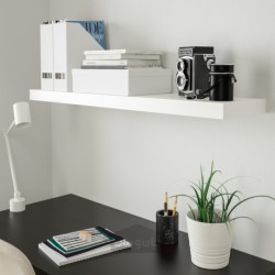 قفسه دیواری ایکیا مدل IKEA LACK رنگ سفید