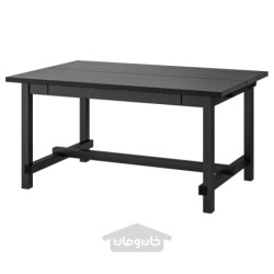 میز قابل گسترش ایکیا مدل IKEA NORDVIKEN رنگ مشکی