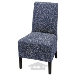 صندلی با روکش بلند متوسط ایکیا مدل IKEA BERGMUND رنگ رایرین آبی تیره