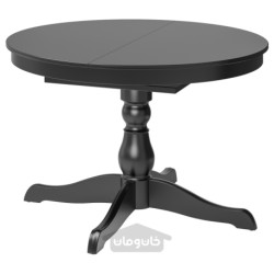 میز قابل گسترش ایکیا مدل IKEA INGATORP رنگ مشکی