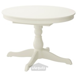 میز قابل گسترش ایکیا مدل IKEA INGATORP رنگ سفید