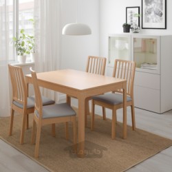 میز قابل گسترش ایکیا مدل IKEA EKEDALEN رنگ بلوط