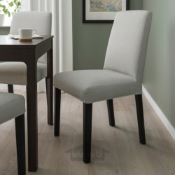صندلی ایکیا مدل IKEA BERGMUND رنگ خاکستری روشن اورستا