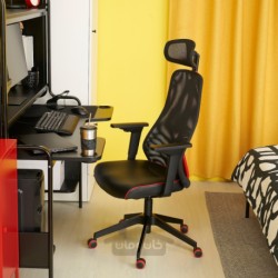 میز و صندلی بازی ایکیا مدل IKEA FREDDE / MATCHSPEL رنگ مشکی