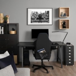 میز تحریر، صندلی و واحد کشو ایکیا مدل IKEA UTESPELARE / HELMER
