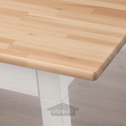 میز ایکیا مدل IKEA PINNTORP رنگ رنگ‌آمیزی قهوه‌ای روشن/رنگ‌آمیزی سفید