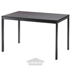 میز قابل گسترش ایکیا مدل IKEA VANGSTA رنگ مشکی/قهوه ای تیره