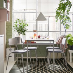 میز و 4 عدد صندلی ایکیا مدل IKEA GRÅSALA / GRÅSALA