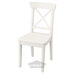 صندلی ایکیا مدل IKEA INGOLF رنگ سفید