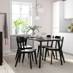میز ایکیا مدل IKEA LISABO رنگ مشکی
