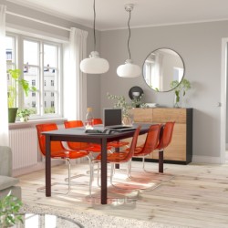 میز و 6 عدد صندلی ایکیا مدل IKEA STRANDTORP / TOBIAS