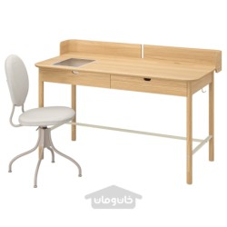 میز تحریر و صندلی ایکیا مدل IKEA RIDSPÖ / BJÖRKBERGET
