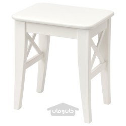 چهارپایه ایکیا مدل IKEA INGOLF رنگ سفید