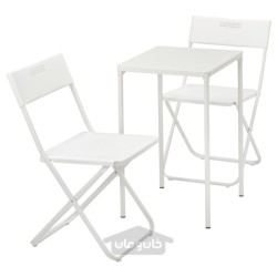 میز + 2 صندلی تاشو، فضای باز ایکیا مدل IKEA FEJAN