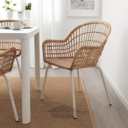 میز و 2 عدد صندلی ایکیا مدل IKEA MELLTORP / NILSOVE