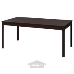 میز قابل گسترش ایکیا مدل IKEA EKEDALEN رنگ قهوه ای تیره