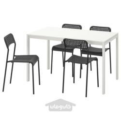 میز و 4 عدد صندلی ایکیا مدل IKEA MELLTORP / ADDE