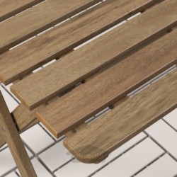 میز + 2 صندلی، فضای باز ایکیا مدل IKEA ASKHOLMEN رنگ رنگ قهوه ای روشن آسخولمن/خاکستری کودارنا