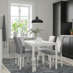 میز و 4 عدد صندلی ایکیا مدل IKEA VANGSTA / KÄTTIL
