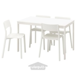 میز و 4 عدد صندلی ایکیا مدل IKEA VANGSTA / JANINGE
