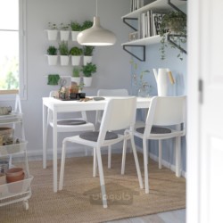 میز و 4 عدد صندلی ایکیا مدل IKEA VANGSTA / TEODORES