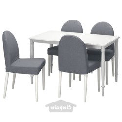 میز و 4 عدد صندلی ایکیا مدل IKEA DANDERYD / DANDERYD رنگ سفید