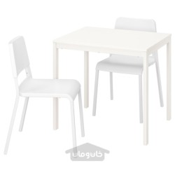 میز و 2 عدد صندلی ایکیا مدل IKEA VANGSTA / TEODORES