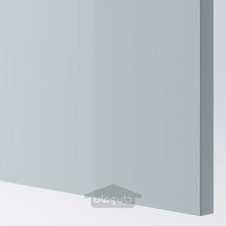 درب کابینت ماشین ظرفشویی 1 وجهی ایکیا مدل IKEA METOD رنگ خاکستری-آبی روشن پر براق کالارپ