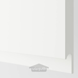 مجموعه درب کابینت کف گوشه ای 2 عددی ایکیا مدل IKEA VOXTORP رنگ سمت راست سفید مات