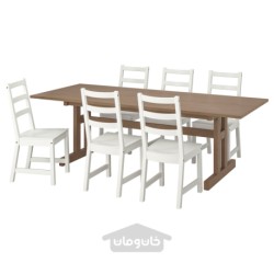 میز و 6 عدد صندلی ایکیا مدل IKEA KLIMPFJÄLL / NORDVIKEN