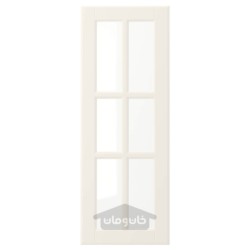 درب شیشه ای ایکیا مدل IKEA BODBYN رنگ مایل به سفید