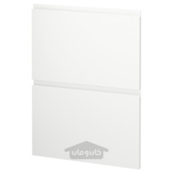 درب کابینت ماشین ظرفشویی 2 وجهی ایکیا مدل IKEA METOD رنگ سفید مات وکستورپ
