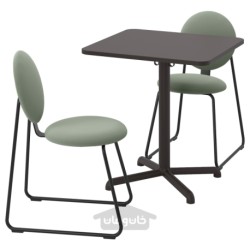میز و 2 عدد صندلی ایکیا مدل IKEA STENSELE / MÅNHULT
