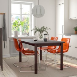 میز و 4 عدد صندلی ایکیا مدل IKEA STRANDTORP / TOBIAS