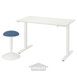 پشتیبانی میز + نشستن / ایستاده ایکیا مدل IKEA TROTTEN / NILSERIK