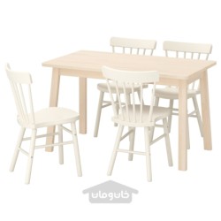 میز و 4 عدد صندلی ایکیا مدل IKEA NORRÅKER / NORRARYD