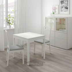 میز و 2 عدد صندلی ایکیا مدل IKEA EKEDALEN / EKEDALEN رنگ سفید