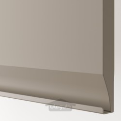 مجموعه درب کابینت کف گوشه ای 2 عددی ایکیا مدل IKEA UPPLÖV رنگ سمت راست/بژ تیره مات