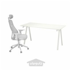 میز تحریر و صندلی ایکیا مدل IKEA TROTTEN / MATCHSPEL