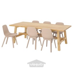 میز و 6 عدد صندلی ایکیا مدل IKEA MÖCKELBY / ODGER