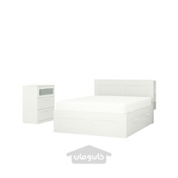 مبلمان اتاق خواب، مجموعه 2 عددی ایکیا مدل IKEA BRIMNES